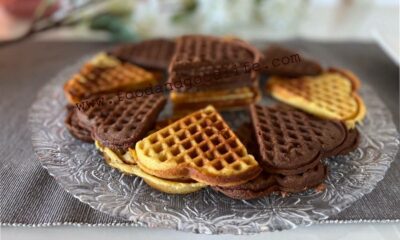 Waffles senza glutine e low carb