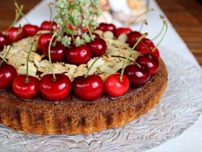 crostata morbida con crema al cacao