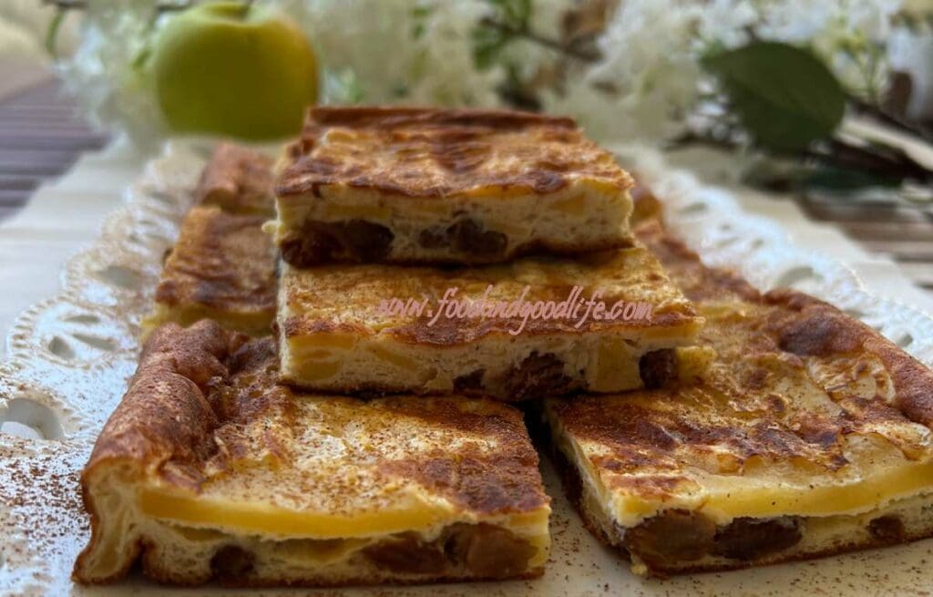 Torta di mele fit senza farina