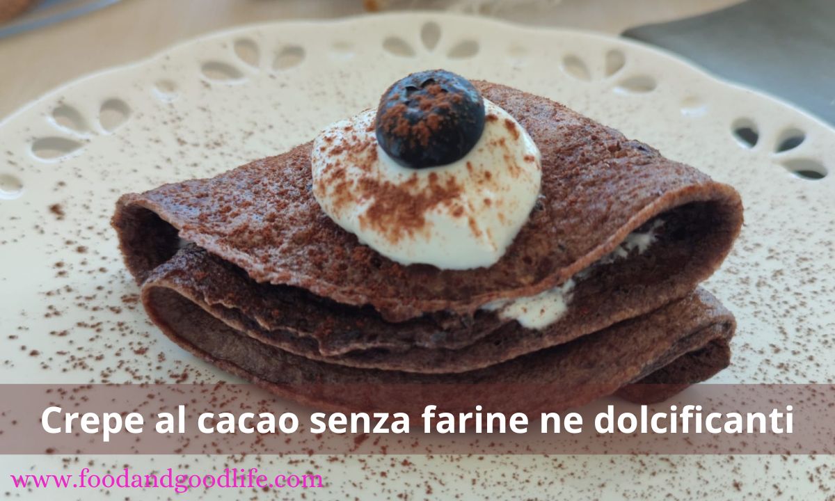Crepe senza farina ne dolcificanti. Ricetta keto, paleo, low carb, senza glutine e senza latte.