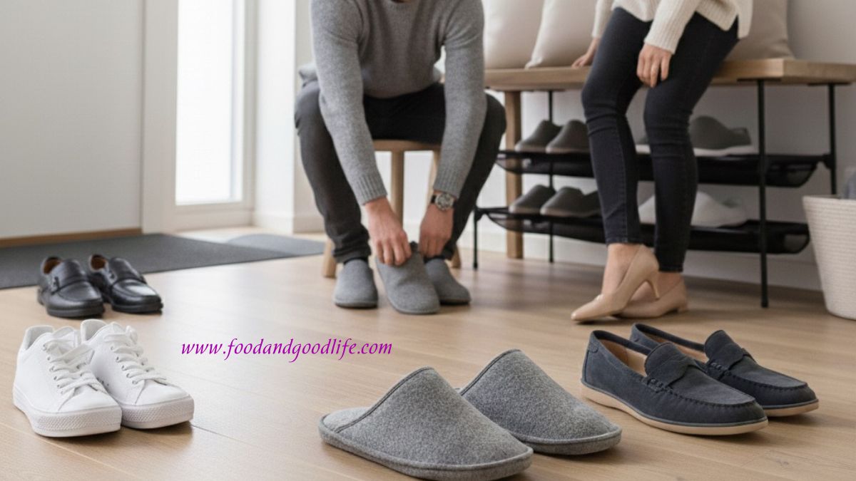 Togliere le scarpe in casa - Foodandgoodlife
