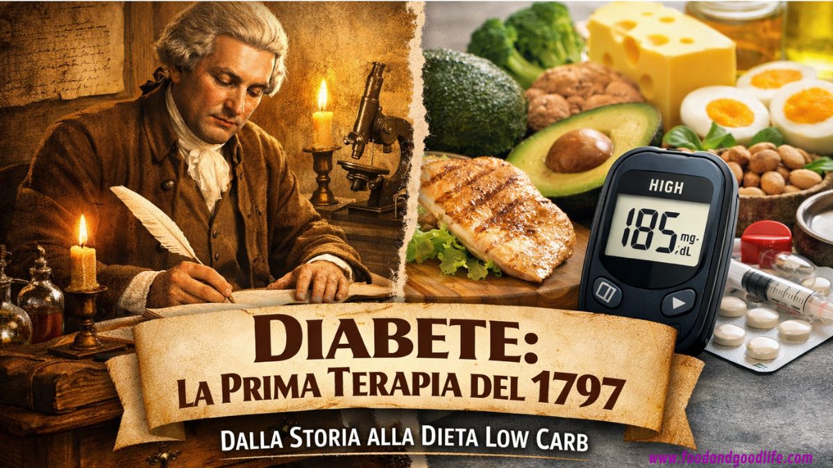 Diabete e dieta: prima terapia salvavita 1797, dieta low-carb del dottor Rollo