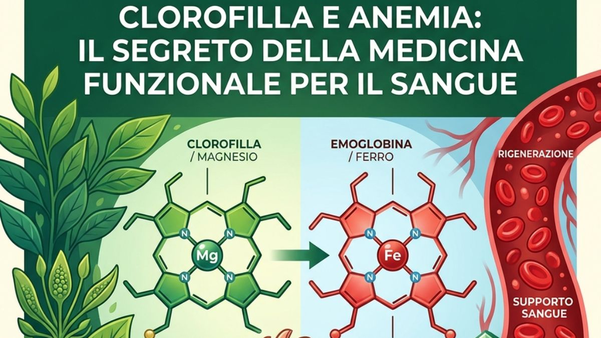 Clorofilla e Anemia: Il segreto che Rigenera il Sangue e Ridona Energia