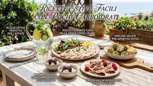 Ricette estive facili con pochi carboidrati